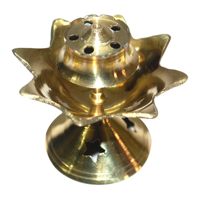 "Brass Agarbathi Stand -1 -006 - Click here to View more details about this Product